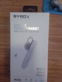 Syrox kablosuz bt kulaklik