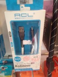 Acl ack-43 şarj kablosu 100 cm