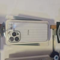 Iphone 15 pro max sefaf beyaz