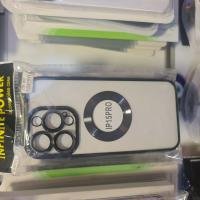 Iphone 15 pro sefaf siyah kılıf