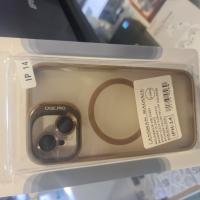 Iphone 14 kahve rengi sefaf kılıf 
