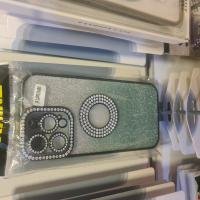 Iphone 14 pro max simli suslu yeşıl  kılıf 