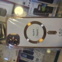 Iphone 11 magnetic gold kılıf 