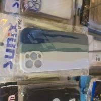 Iphone 13 pro mavi yesil beyaz kilif