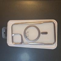 Iphone 12/12 pro sefaf gümüş kılıf 