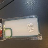 Iphone 14 sefaf yesil kılıf 