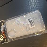 Iphone 11 kalp islemeli beyaz kılıf 