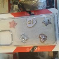 Iphone 16 pro max beyaz süslü  kilif