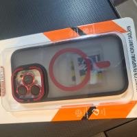 Iphone 15 pro siyah kirmizi kilif