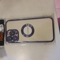 Iphone 14 pro max sefaf mor kılıf 2