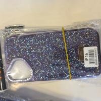Iphone 16 simli mor kılıf 