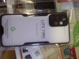 Samsung a72 siyah sefaf kılıf 