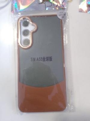 Samsung a55 kahvrengi kılıf 
