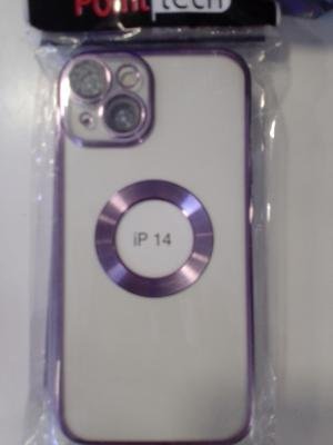iPhone 14 sefaf mor kılıf 