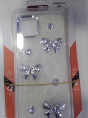 Samsung a04 sefaf desenli kılıf 