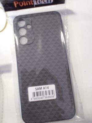 Samsung a14 mavi desenli kılıf 