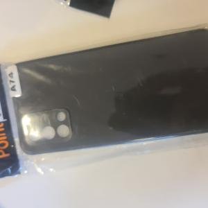 Samsung a74 siyah kılıf