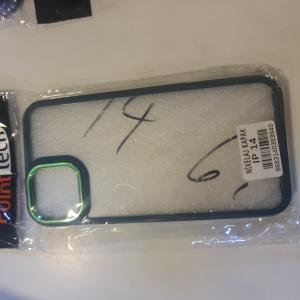 Iphone 14 sefaf  yesil kilif