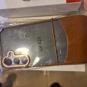 Samsung a25 kahverengi 2 kılıf 