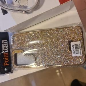 Samsung a36 altın  islemeli kılıf 