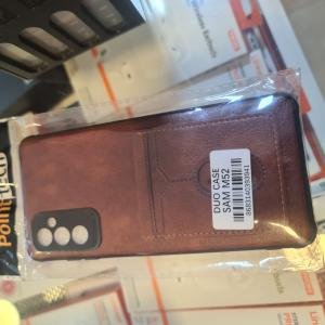 Samsung duo case m52 kahverengi