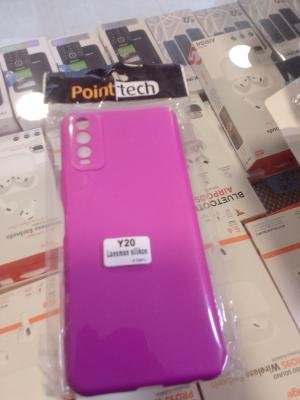 Vivo y20 pembe kılıf 