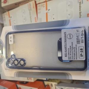 Samsung a14 sefaf mavi kilifi 