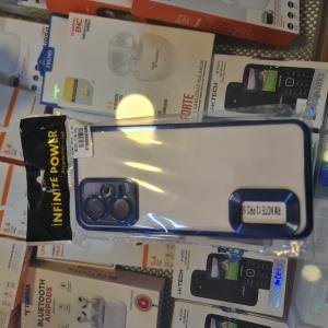 Mi note 12 pro 5g mavi sefaf kılıf 