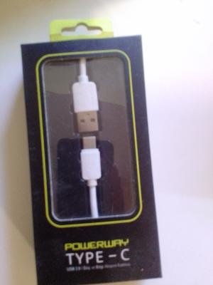 Powerway type-c şarj kablosu