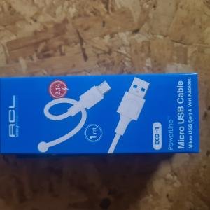 Acl micro usb sarj kablosu aco-1