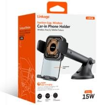 LWS6 Wireless Şarj 15W Hızlı Şarj Torpido Üstü İçin  Araç İçi Telefon Tutucu 