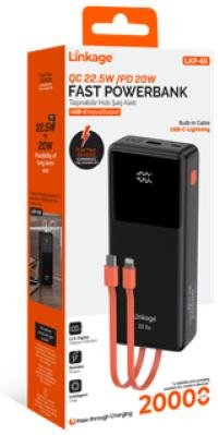 LKP-65 , 20.000mAh   Taşınabilir Powerbank