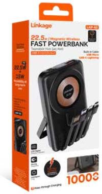 LKP-63  22 .5W, 1000mAh Kablosuz Powerbank