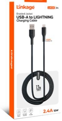 LKCB-43 USB-A to Lightning Kırılmaz, Esnek Şarj Kablo