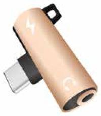 LKO-09 3.5mm’den Type-C Kulaklık çevirici ve Şarj Aparatı Süper Uyumlu
