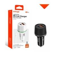 Linkage LKC-36 6A/48W Araç Şarjı ve iPhone Şarj Kablolu – Hızlı ve Güvenli Şarj